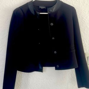 Black designer jacket